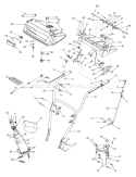Page E Diagram and Parts List for 31BH763G401 2003 Yard Man Snow Blower